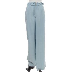 Vince Camuto Paper Bag Waist Pants In Artic Surf Size XL